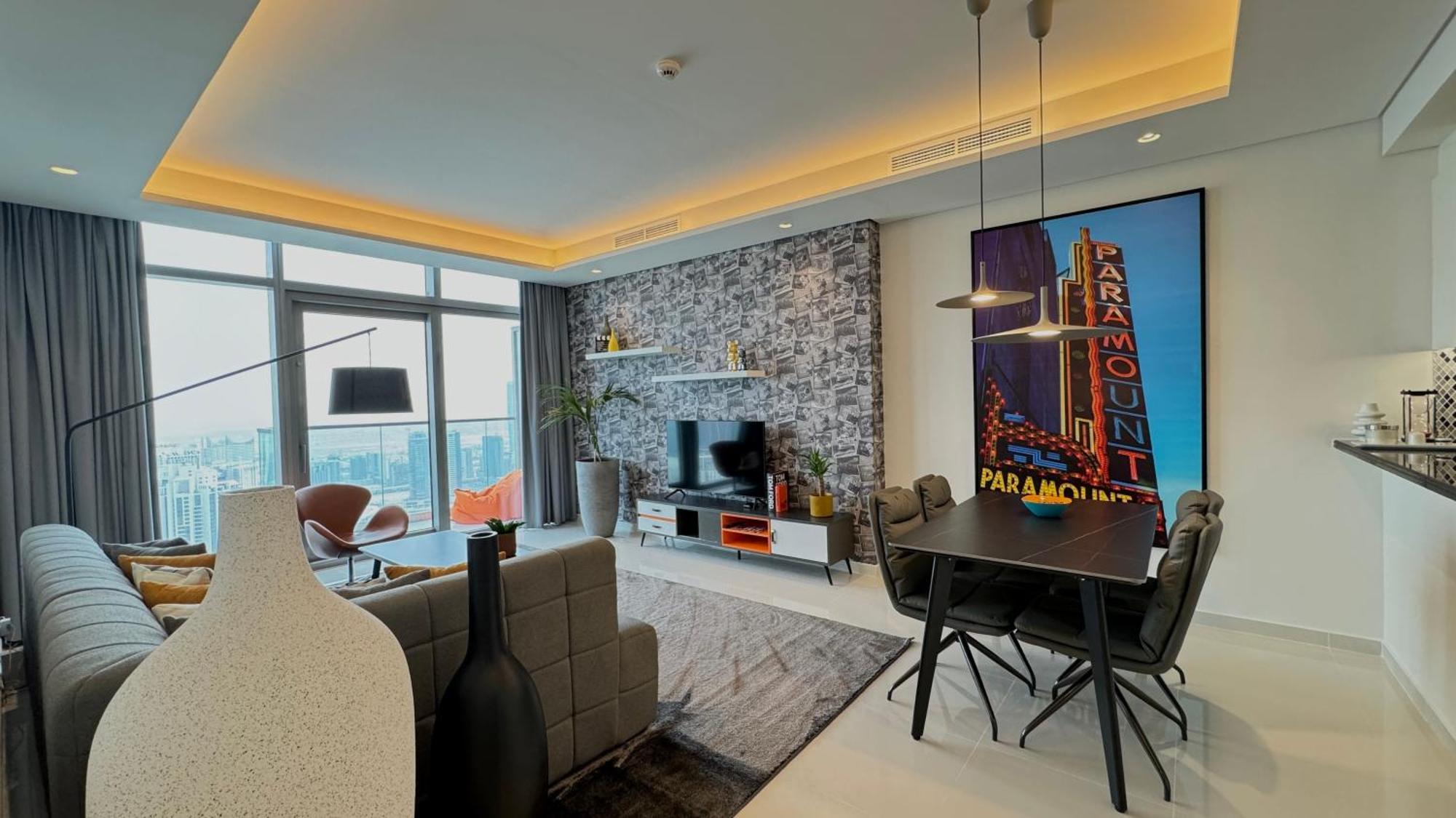 Paramount Tower Hotel And Residences With Infinity Sky Pool دبي المظهر الخارجي الصورة