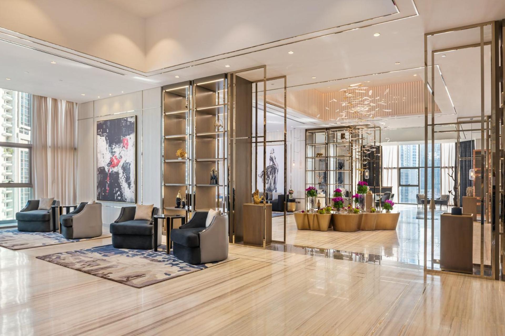Paramount Tower Hotel And Residences With Infinity Sky Pool دبي المظهر الخارجي الصورة