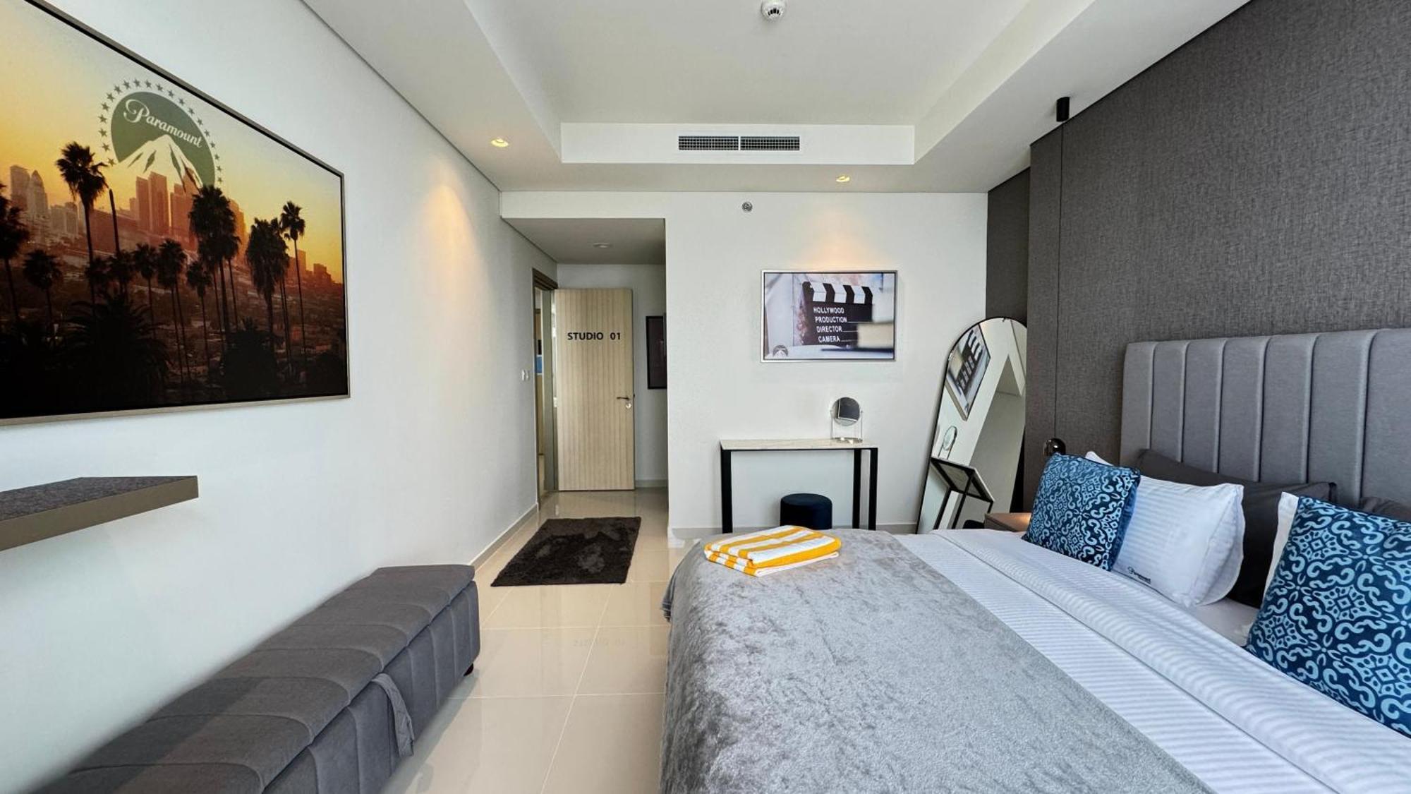 Paramount Tower Hotel And Residences With Infinity Sky Pool دبي المظهر الخارجي الصورة