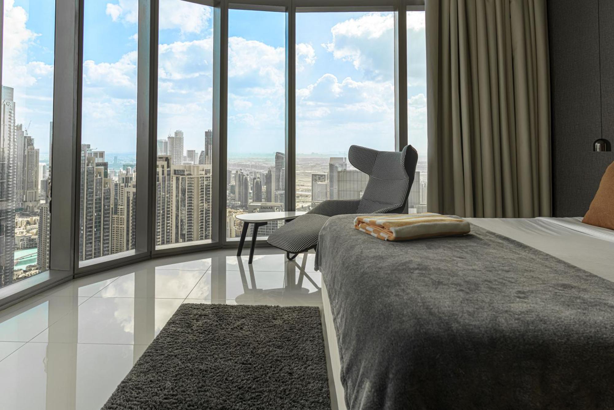 Paramount Tower Hotel And Residences With Infinity Sky Pool دبي المظهر الخارجي الصورة