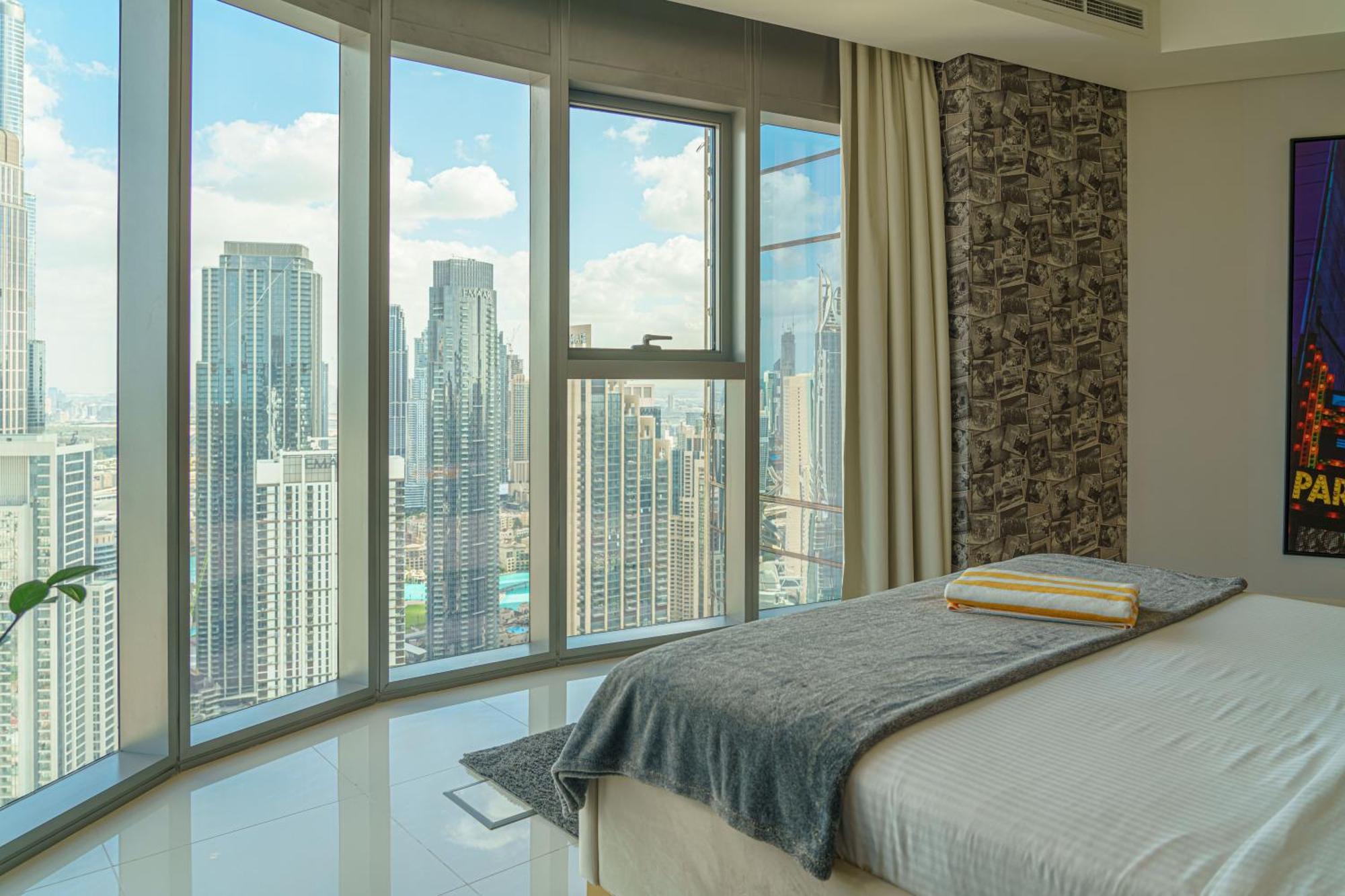 Paramount Tower Hotel And Residences With Infinity Sky Pool دبي المظهر الخارجي الصورة