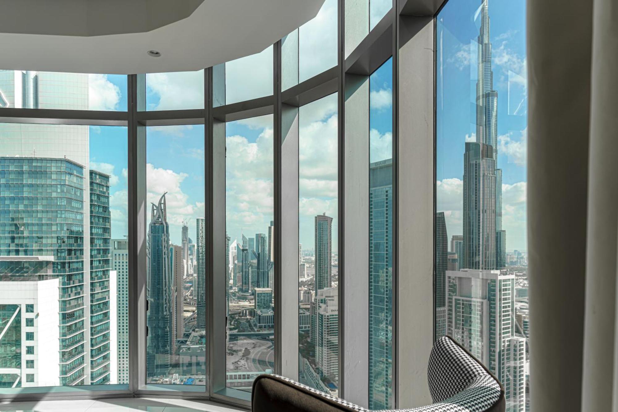 Paramount Tower Hotel And Residences With Infinity Sky Pool دبي المظهر الخارجي الصورة